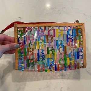 VINTAGE Dooney & Bourke cosmetics bag